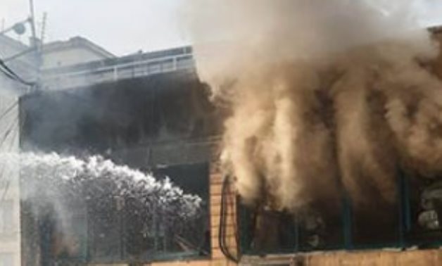 Tawfiqia market fire
