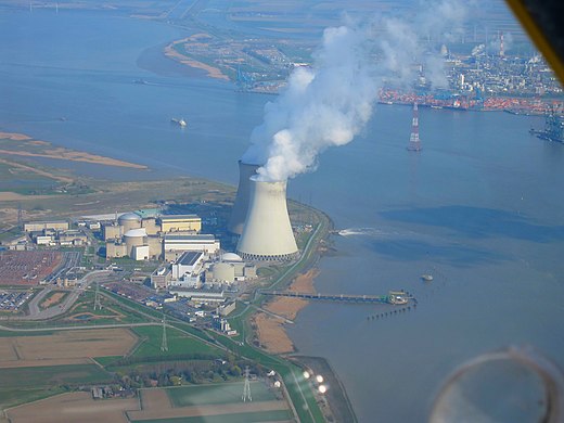 Doel 2 nuclear plant Antwerp